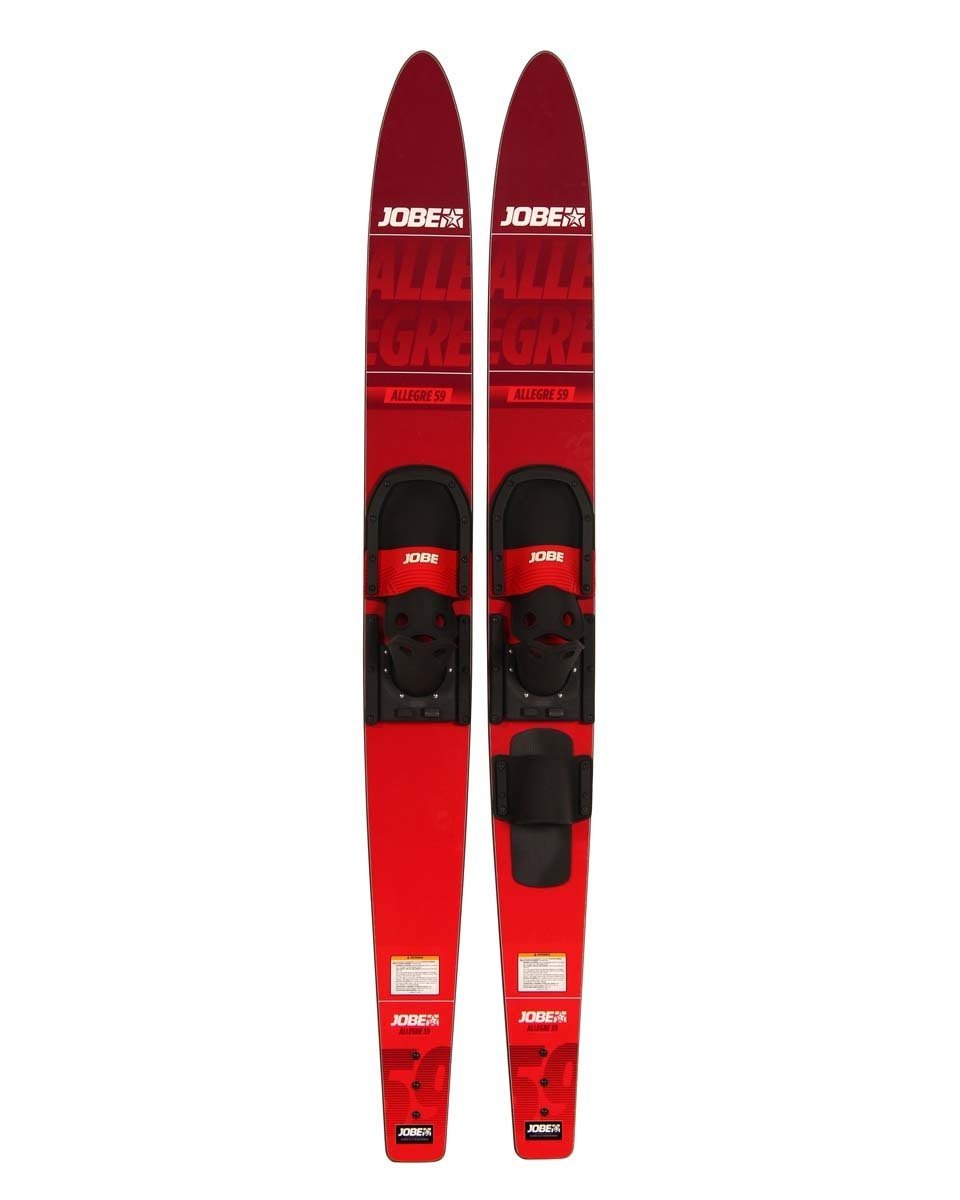 Jobe Allegre Kırmızı Su Kayak Takımı 170 cm Ayak:36-47