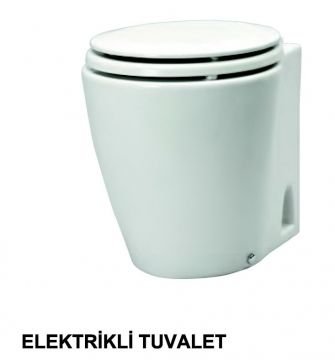 Matromarine Elektrikli Tuvalet 12 V Yuvarlak