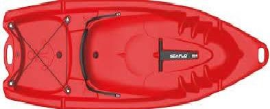 Seaflo Tek Kişilik Yetişkin Kano - SF-2002 Kırmızı