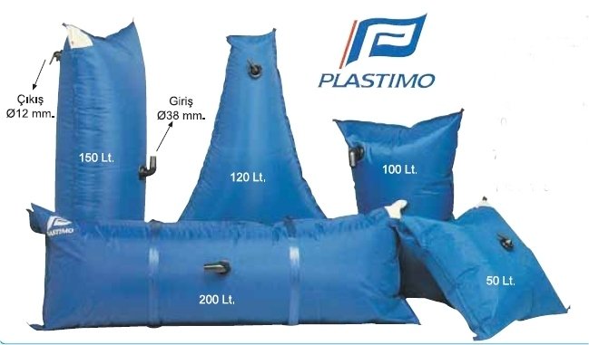 Plastimo 120 Lt. Şişme Su Tankı