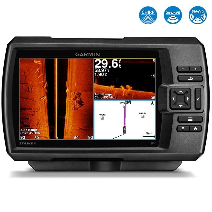 Garmin Striker Vivid 7 CV Balık Bulucu / GPS