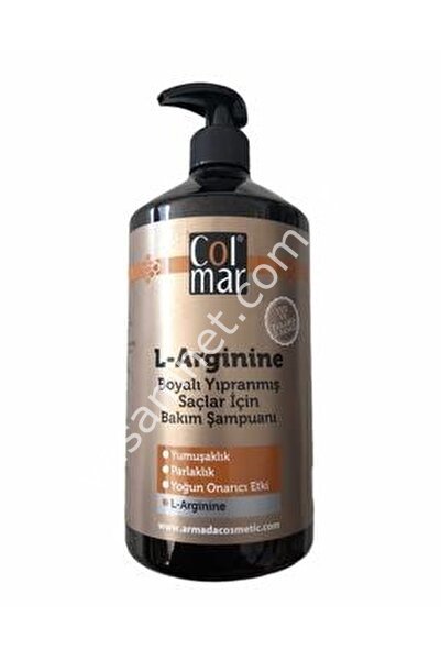 Colmar L-Arginin Boyalı Saçlar İçin Tuzsuz Şampuan 1.000 ml.