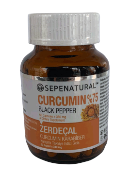 Curcumin Karabiber Kapsül 60 x 380 mg