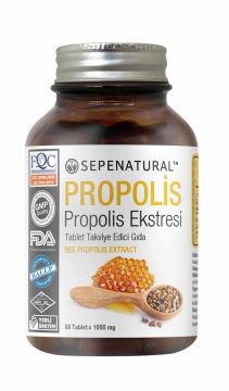 Propolis 60 Tablet Extract 1050 mg PROPOLİS Ekstrakt Ekstresi