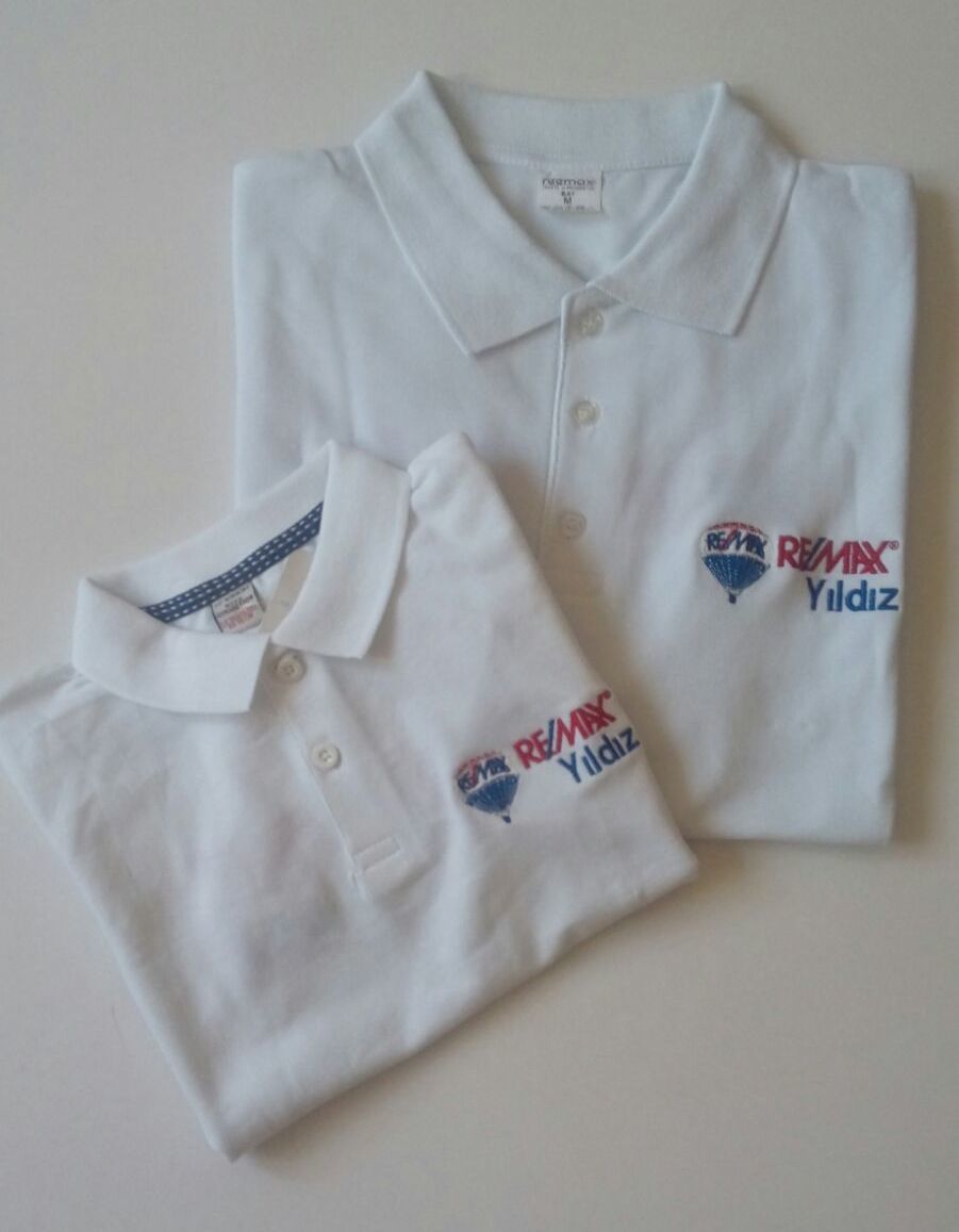 Polo Yaka Beyaz