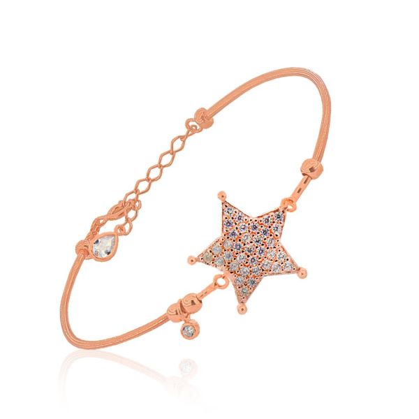 starry zircon stone bracelet & bangle