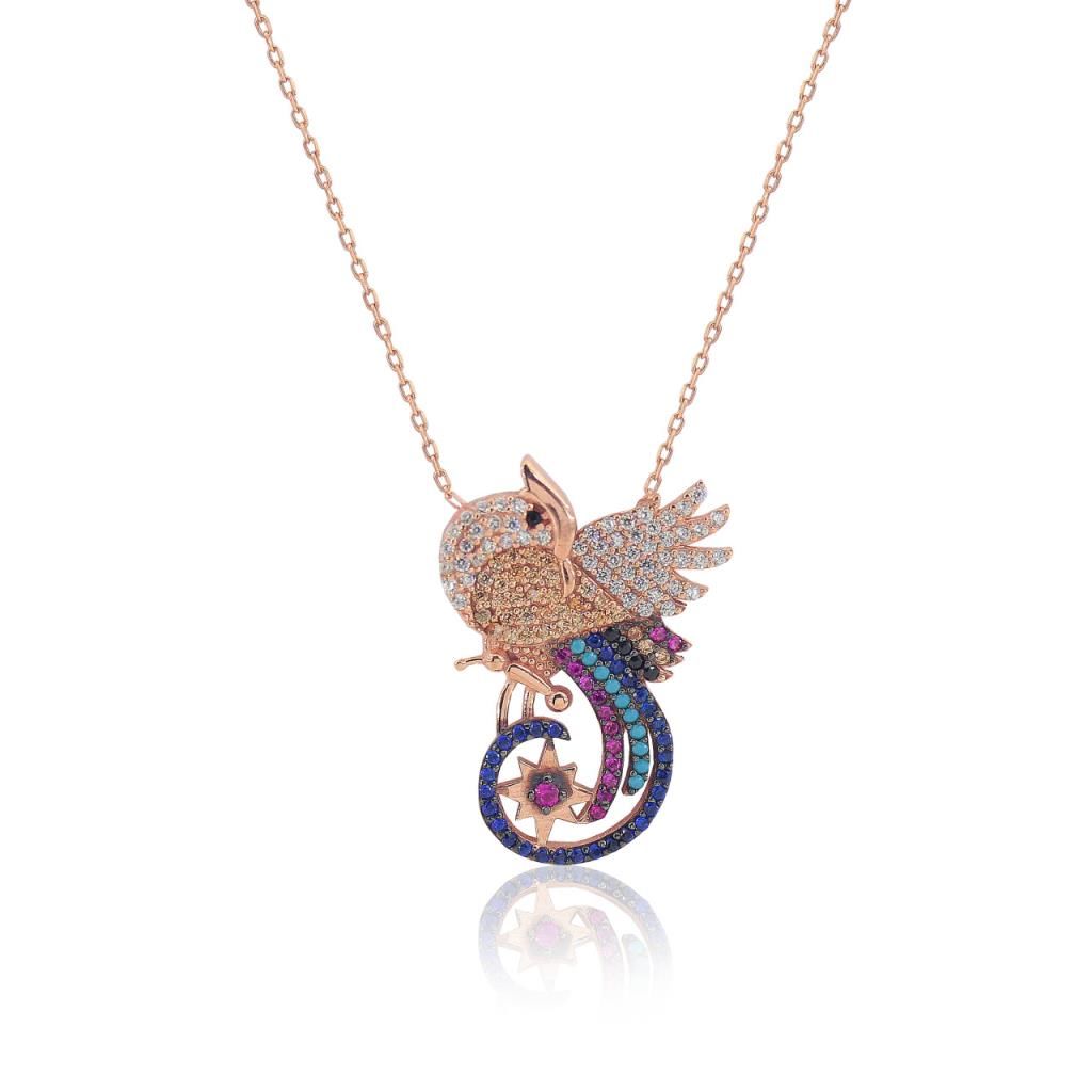Bird of Paradise Pendant – Elle Aime Jewelry