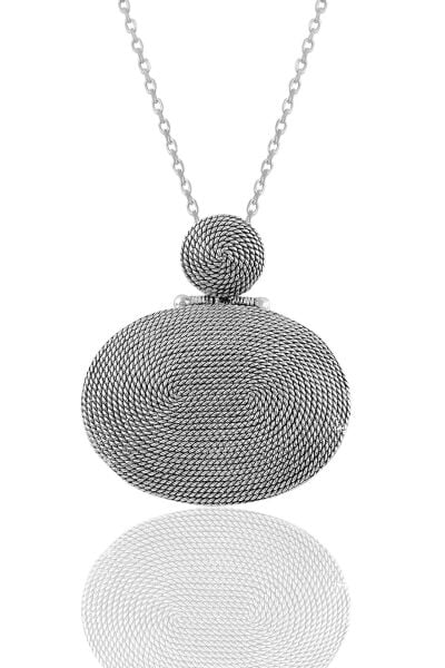 مجموعة ثلاثية الصغر بيضاوية الشكل الحلزون الفضي