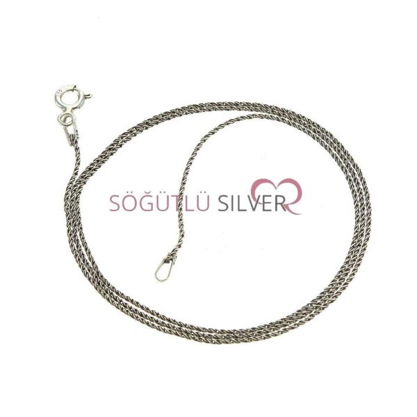 Oxide Twist Necklace Chain