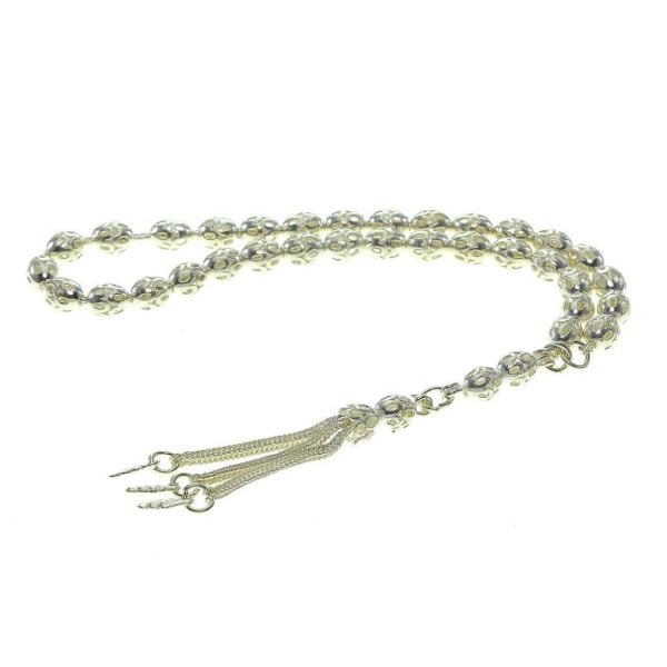 Silver Rosary