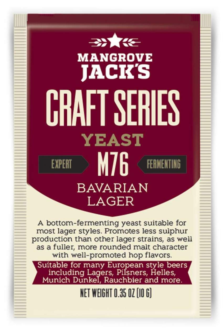 M76 - Bavyera Lager  Bira Mayası - Mangrove Jack's Craft Series - 10 gr