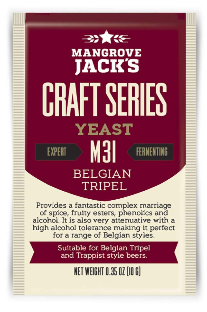 M31 - Belçika Triple Birası Mayası - Mangrove Jack's Craft Series - 10 gr
