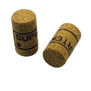100 Adet  ''SUPERTECH'' Şarap Şişesi Mantarı (Aglomere) - 42 mm