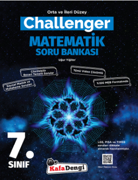 Kafa Dengi 7.Sınıf Challenger Matematik Soru Bankası - Yeni