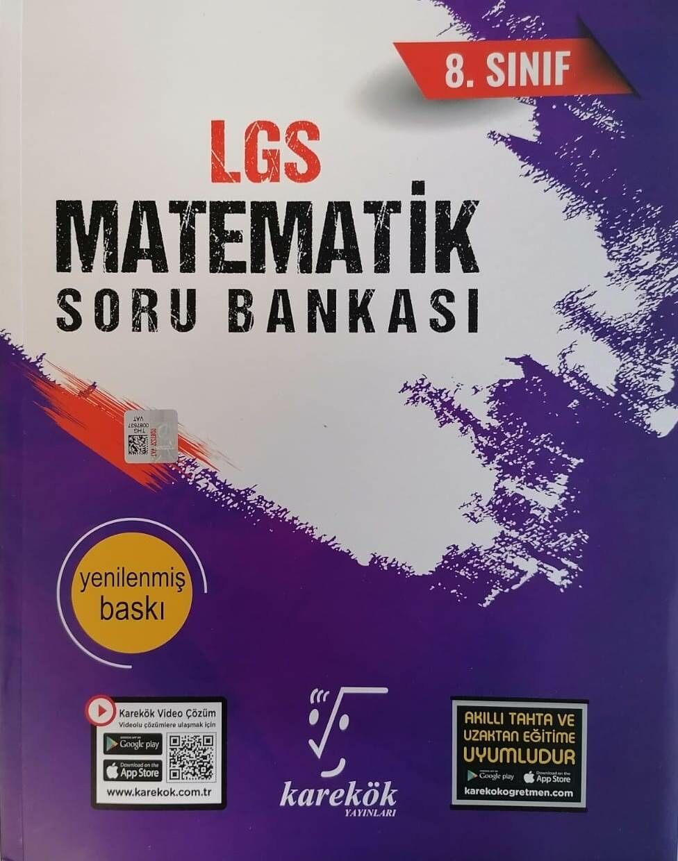 Karekök 8.Sınıf LGS Yeni Güncel Matematik Soru Bankası - krk