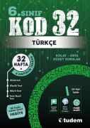 Tudem 6.Sınıf KOD32 Türkçe -6.Sınıf kod 32 Tudem -kd32