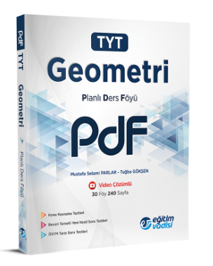 Eğitim Vadisi TYT Geometri PDF Planlı Ders Föyü - pdf föy