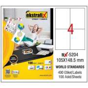 Ekstrafix Lazer Etiket - FİX5204  - 105X148,5 MM