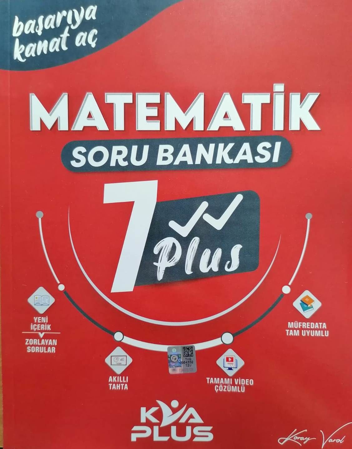 Koray Varol KVA Plus 7.Sınıf Matematik Soru Bankası Kırmızı Seri