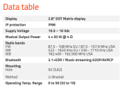 HMR10 2.8'' DOT Matrix Ekran Dijital Medya Alıcısı