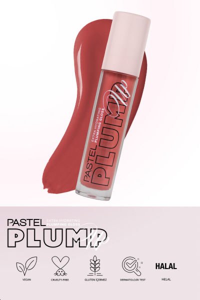 Pastel Plump Up 210 Peach Coral Extra Hydrating Plumping Gloss - Dolgunlaştıran Dudak Parlatıcısı 5.3 ml