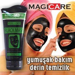 Magicare Soyulabilir Siyah Maske 200 ml