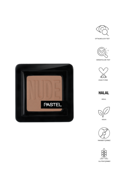 Pastel Nude Single Eyeshadow - Tekli Far 75 Chocolate 3 g