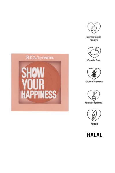 Show By Pastel Show Your Happiness Blush - Allık 205 Cosy 4.2 g