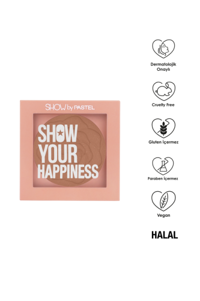 Show By Pastel Show Your Happiness Blush - Allık 208 Cool 4.2 g