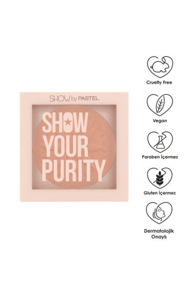 Show By Pastel Show Your Purity Powder - Pudra 103 Medium 9.3 g