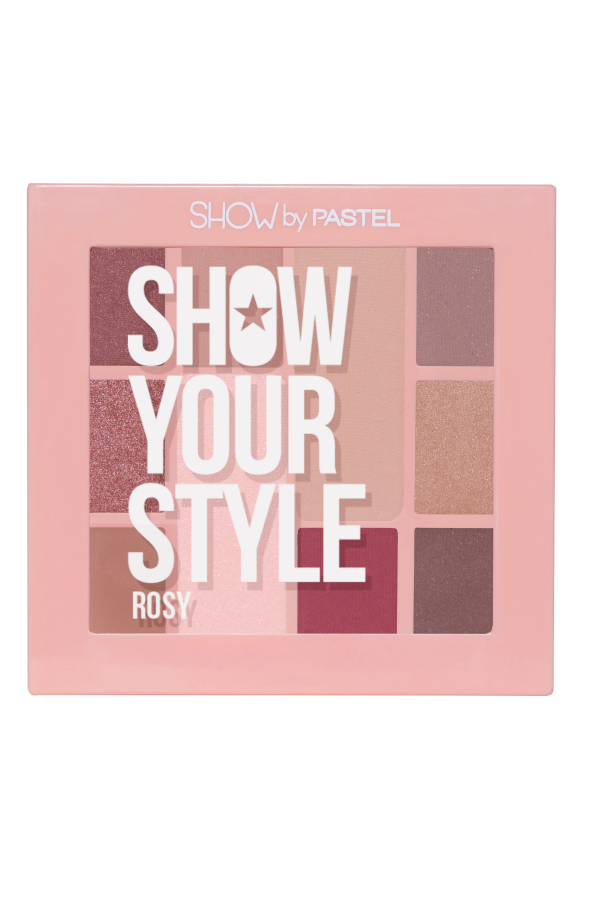 Show By Pastel Show Your Style - Far Paleti 465 Rosy 8 x 1.30 g / 2 x 3.30 g