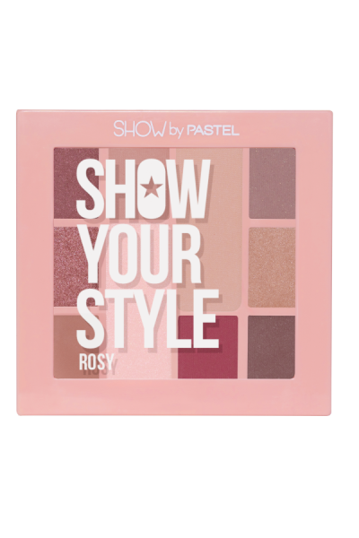 Show By Pastel Show Your Style - Far Paleti 465 Rosy 8 x 1.30 g / 2 x 3.30 g