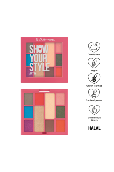 Show By Pastel Show Your Style - Far Paleti 462 Artsy 8 x 1.30 g / 2 x 3.30 g
