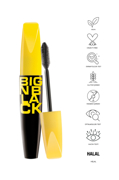 Pastel Big N Black Mascara - Maskara 12 ml