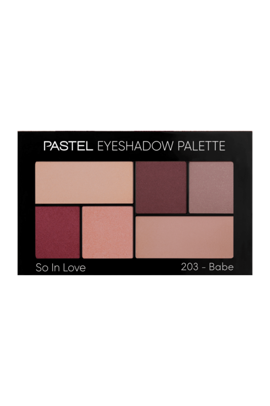 Pastel Eyeshadow Palette So In Love - Far Paleti 203 Babe 2 x 1.40 g 4 x 0.95 g