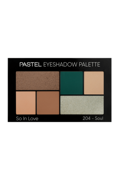Pastel Eyeshadow Palette So In Love - Far Paleti 204 Soul 2 x 1.40 g 4 x 0.95 g