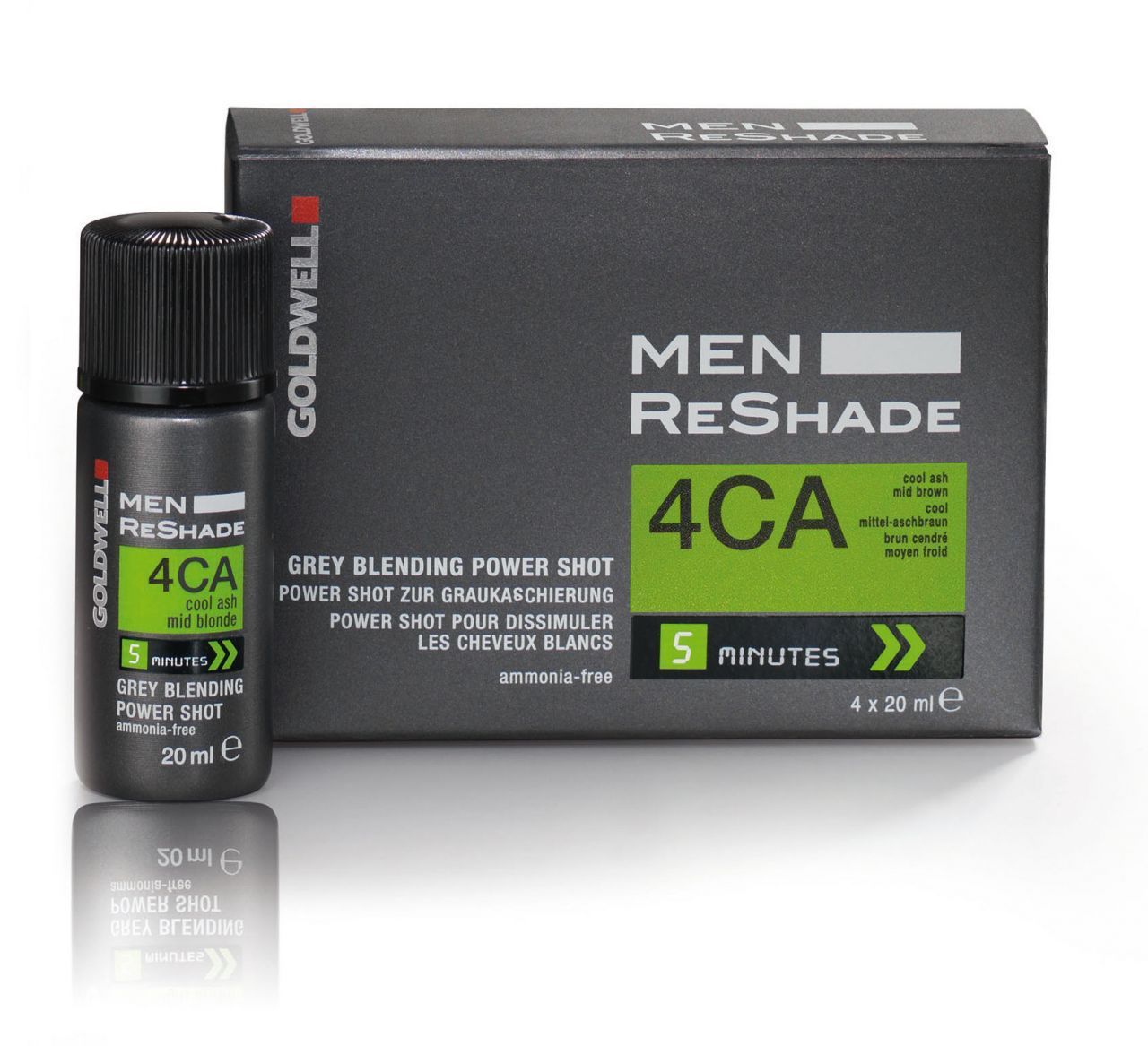 Goldwell Men (Erkek) Reshade Köpük Saç Boyası 4CA 4x20 ml.