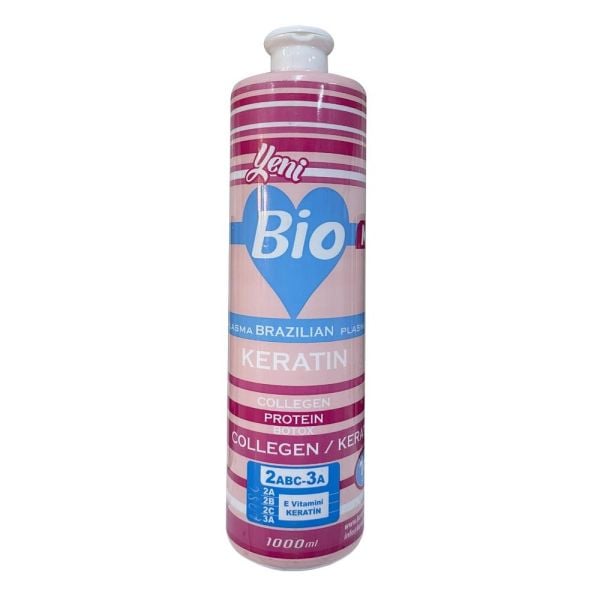 BİO MNC MAXİ KERATİN 1000ML. İNCE TELLİ ÇOK HASAR GÖRMÜŞ SAÇLAR İÇİN