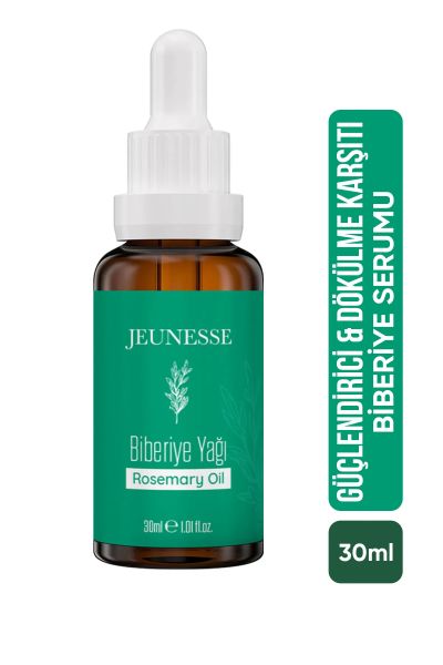 Jeunesse Biberiye Yağı  30 ml Dökülme Karşıtı Hızlı Uzatma Etkili Saç Bakım Serumu