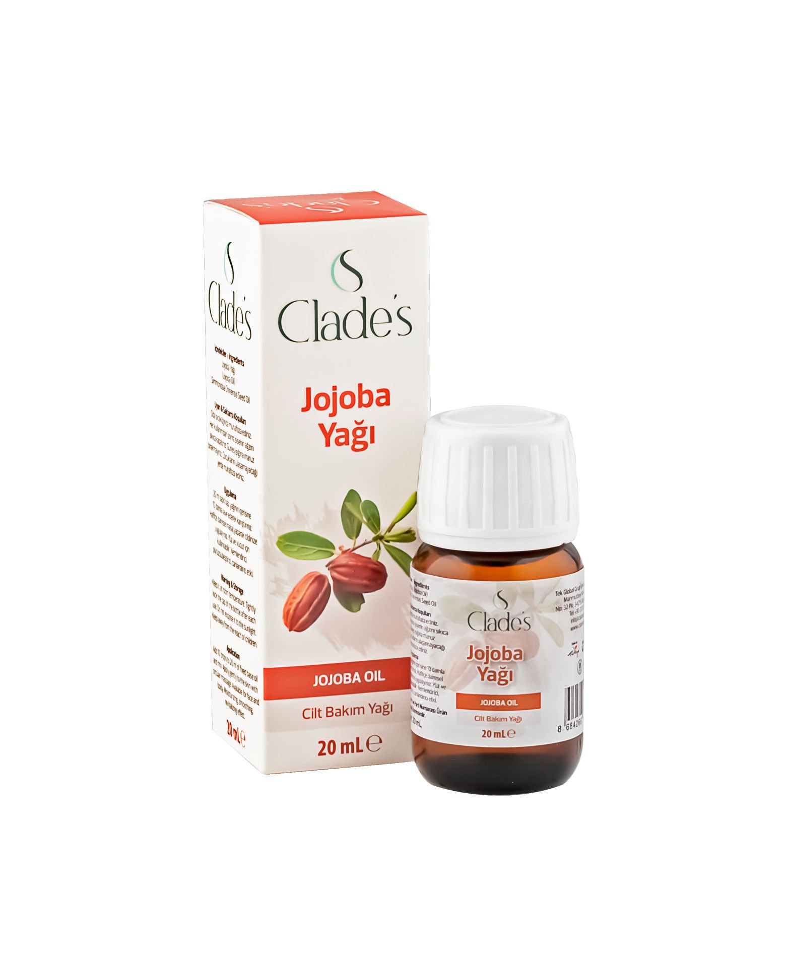 Clades  Jojoba Yağı 20 ml