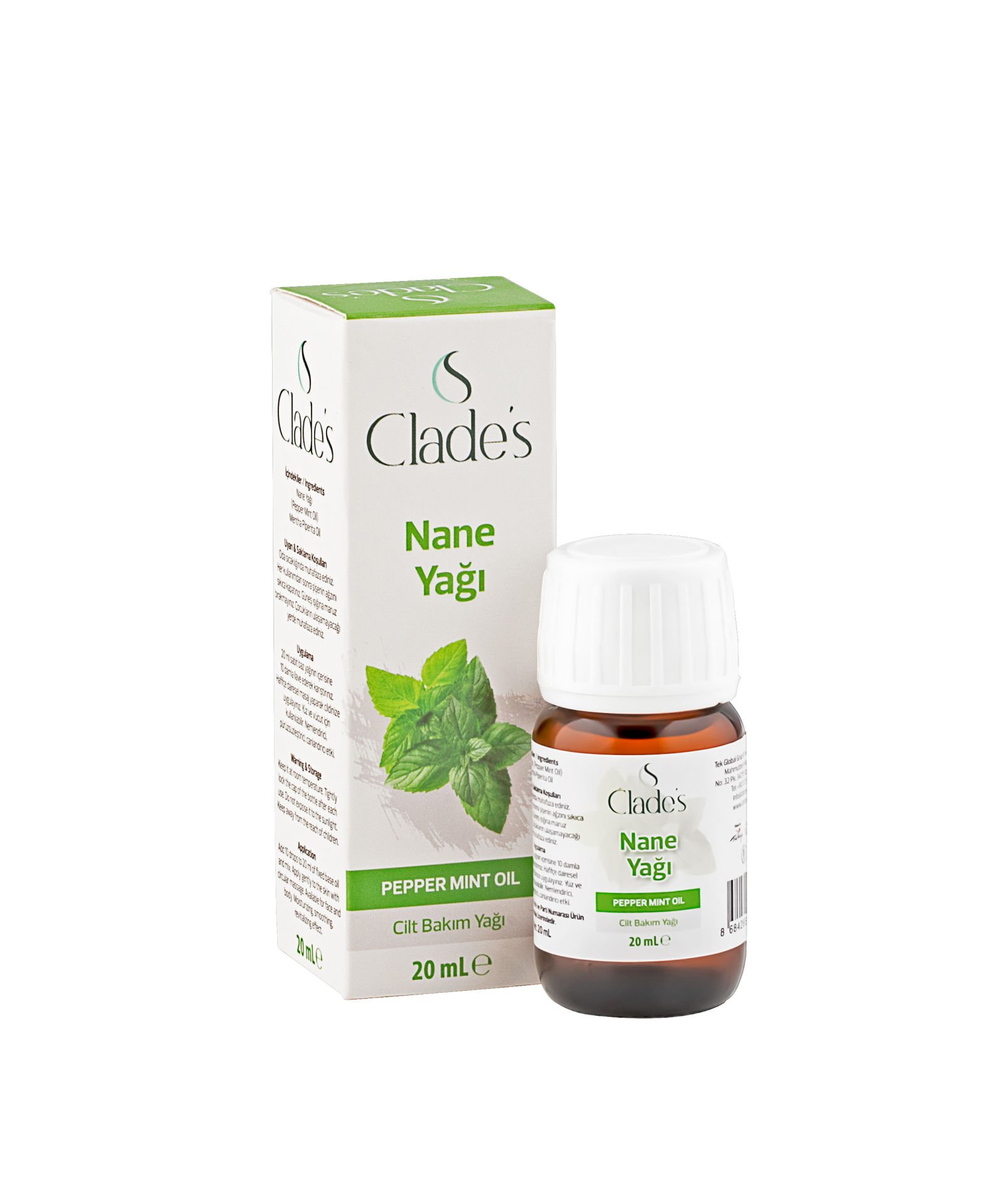 Clades  Nane Yağı 20 ml