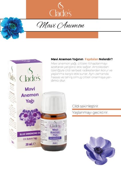 Clades  Mavi Anemon  Yağı 20 ml