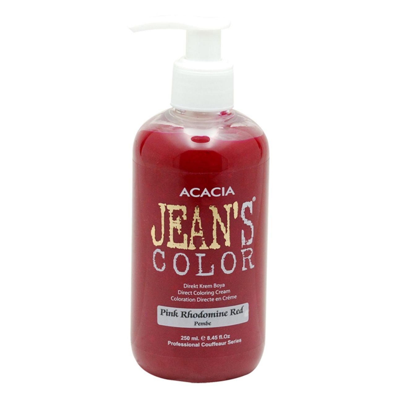 Jean's Color Su Bazlı Amonyaksız Saç Boyası (Pembe) 250 ml.