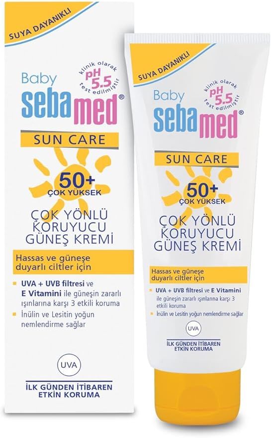 Sebamed SPF50 Bebek Çok Yönlü Koruyucu Güneş Losyonu 75 ml