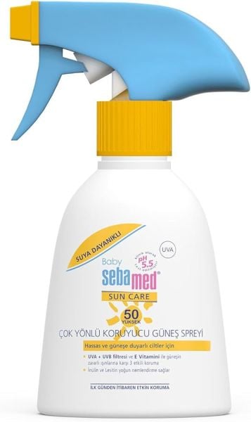 Sebamed Baby Sun Çok Yönlü Koruyucu Güneş Spreyi 50SPF 200ML