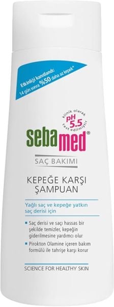 Sebamed Kepek Karşıtı Pirokton Olamin İçerikli Yağlanma Önleyici Etkili Şampuan 200 ml