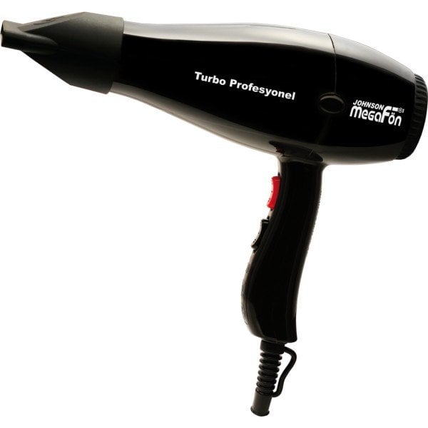 Johnson Megafön Turbo Profesyonel 3500 - 2400W Kuaför Tipi Saç Kurutma / Fön Makinesi