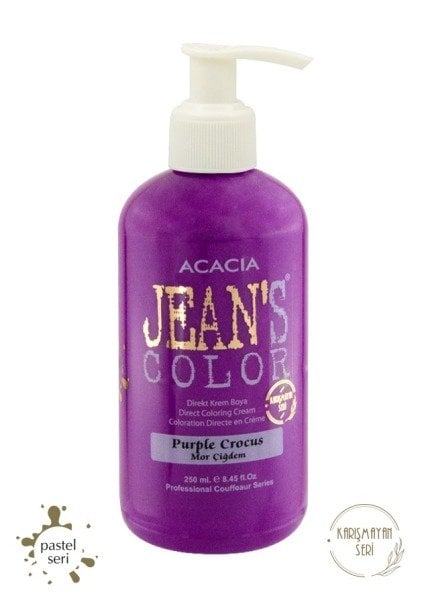 JEAN'S COLOR MOR ÇİĞDEM 250 ML.PURPLE CROCUS PASTEL