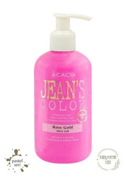 JEAN'S COLOR ALTIN GÜL 250 ML. ROSE GOLD PASTEL