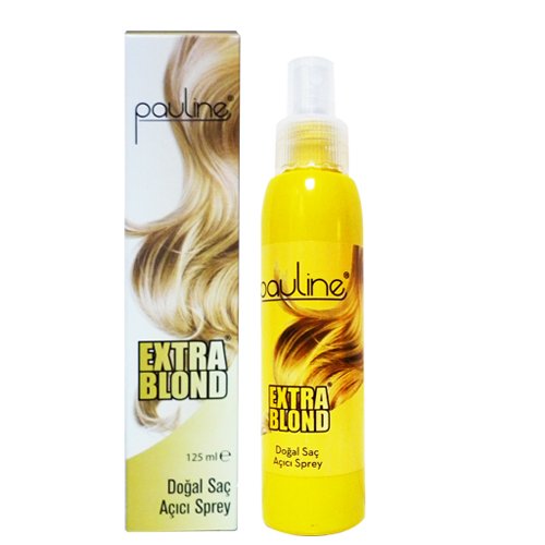 Paulline Extra Blond Doğal Saç Açıcı Sprey 125 ml.